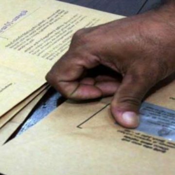 Postal voting is postponed